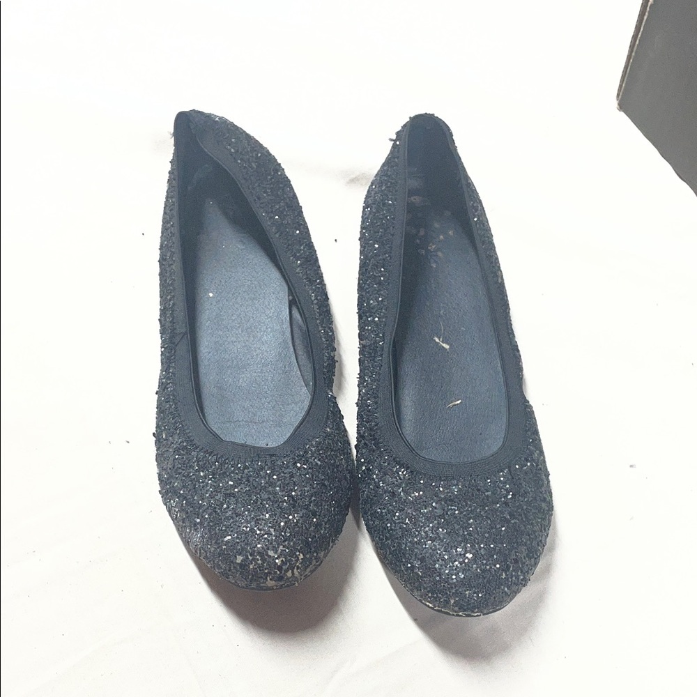 New Mix Black Sparkle Women's Flats